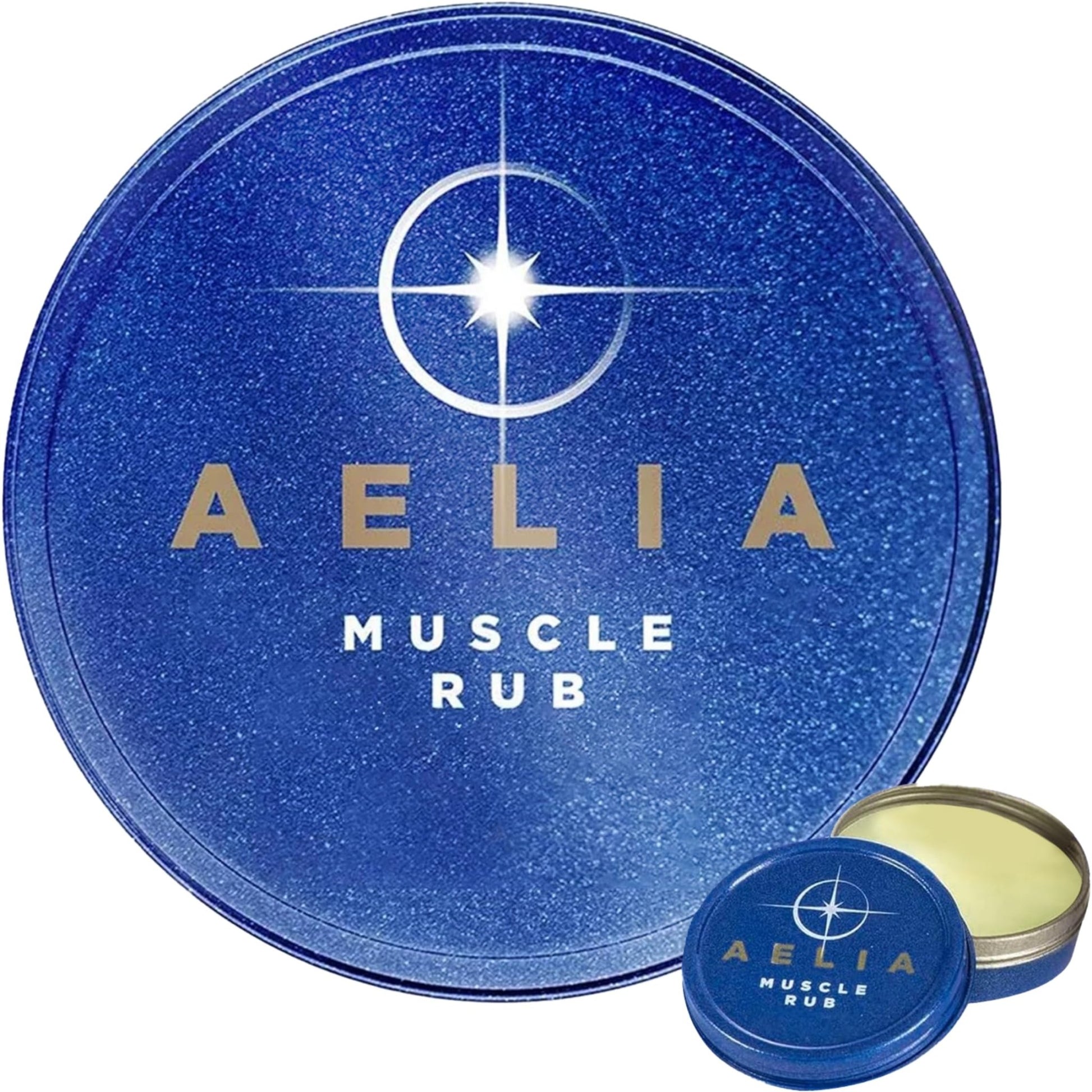 AELIA Muscle Rub - Coconut Oil, Vitamin E, Arnica, Ginger Root, Turmeric & Lavender – 1 oz - dailyvitalstore