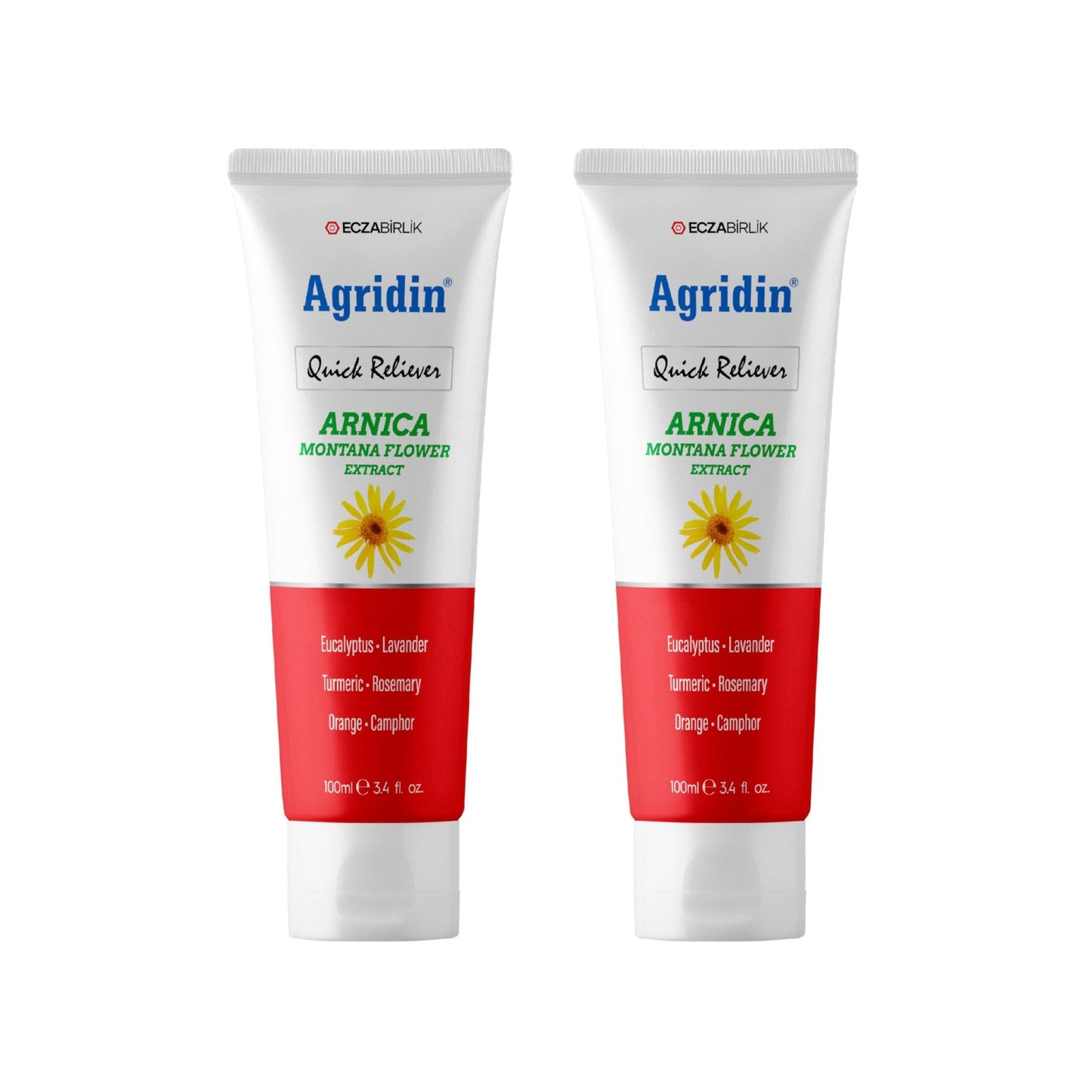 Agridin Arnica Pain Relief Cream for Joint & Muscle – Extra Strength Fast-Acting Formula – Targets Back, Knee, Neck, Hand, Foot Aches – Natural Massage Cream for Inflammation & Bruises - dailyvitalstore