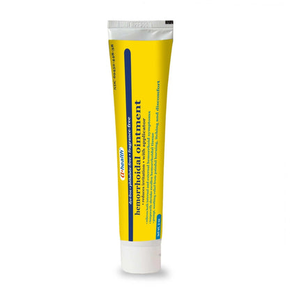A+Health Hemorrhoid Treatment, Hemorrhoidal Ointment Relieves Symptoms of Burning, Itching, Discomfort, 2 Ounce Tube with Applicator, Reduces Irritation and Pain Relief - dailyvitalstore