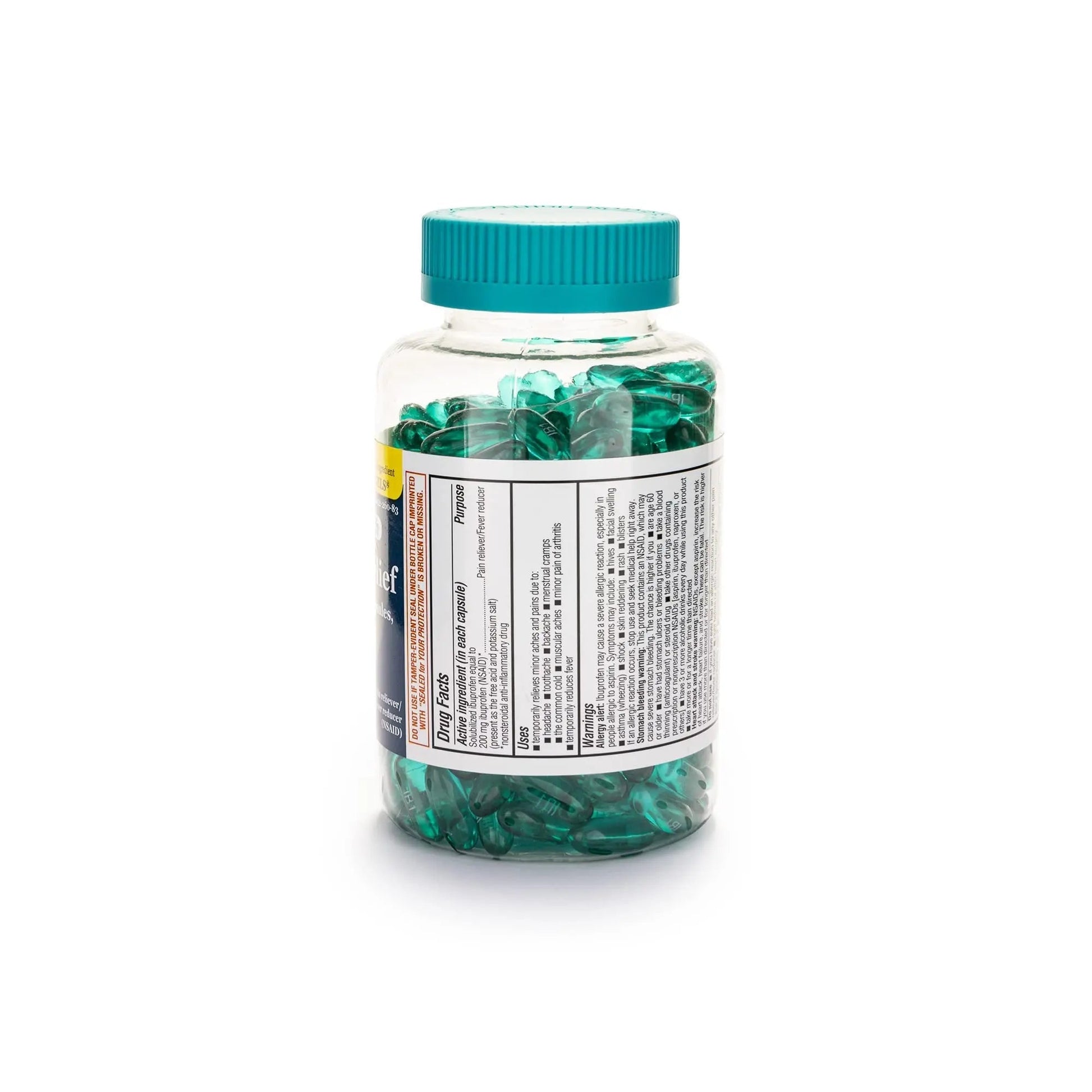 A+Health Ibuprofen 200 Mg Softgels, Pain Reliever/Fever Reducer (NSAID), 300 Count - dailyvitalstore