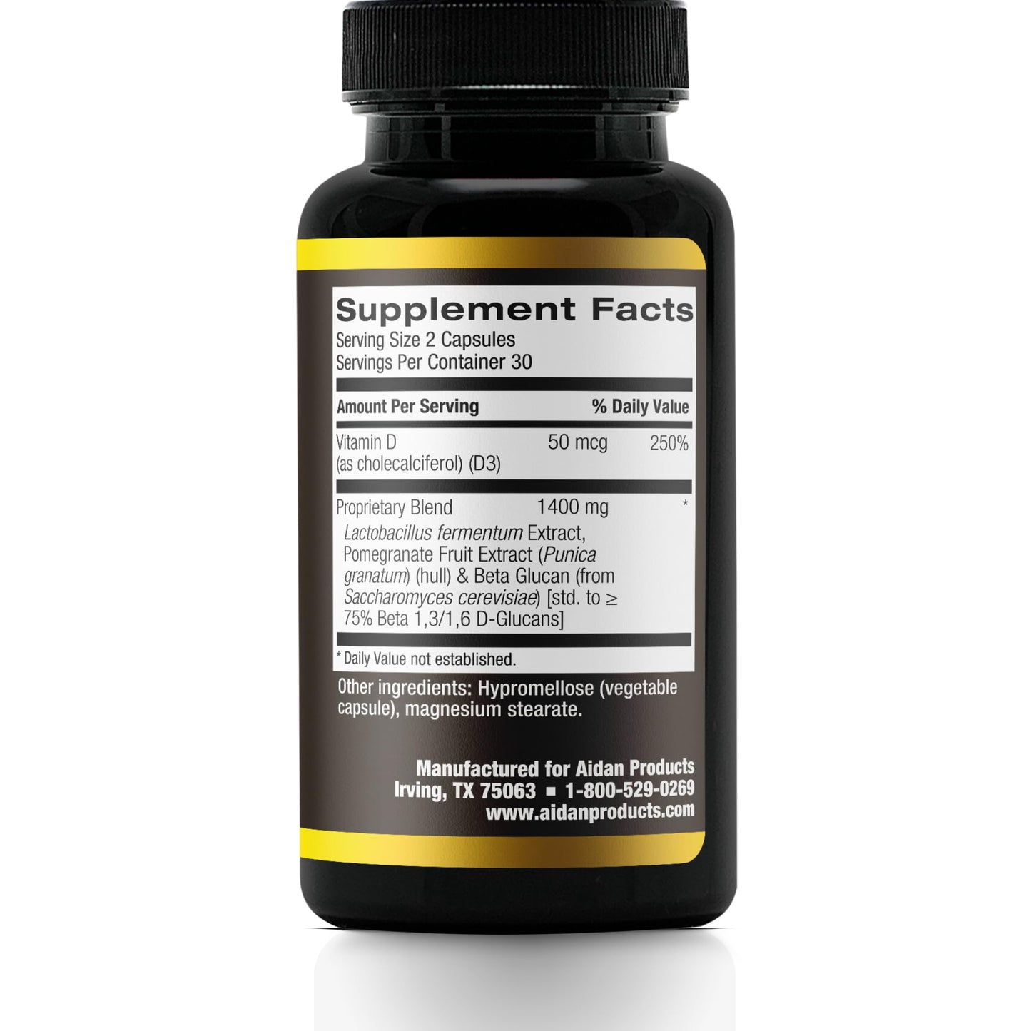 Aidan Products Stem-Kine Stem Cell Supplements, Clinically Proven to Increase Circulating Stem Cells, Pack of 2, Promoting Healing and Anti-Aging, 2 Pack of 60 Capsules Each - dailyvitalstore