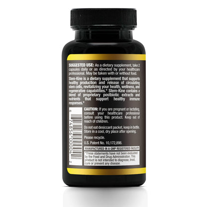 Aidan Products Stem-Kine Stem Cell Supplements, Clinically Proven to Increase Circulating Stem Cells, Pack of 2, Promoting Healing and Anti-Aging, 2 Pack of 60 Capsules Each - dailyvitalstore