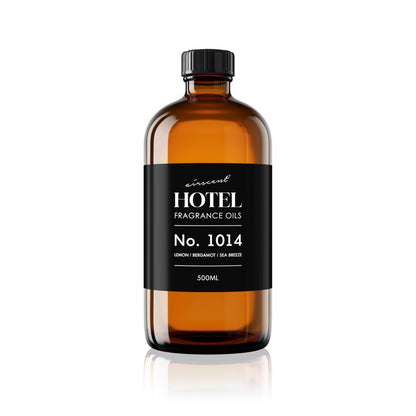 AirScent Hotel Diffuser Oil No. 1014 - The Iconic 5-Star Hotel Coastal Blend - Lemon Bergamot Sea Breeze - Fragrance Oil for Ultrasonic and Waterless Diffusers and Crafting - 500 mL - dailyvitalstore
