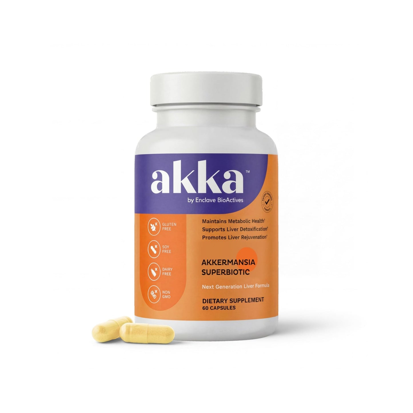 AKKA - Akkermansia Probiotic Liver Cleanse Detox & Repair - Liver Health Supplement for Energy, Digestion & Metabolism with Akkermansia Muciniphila (AKKA Superbiotics), - dailyvitalstore