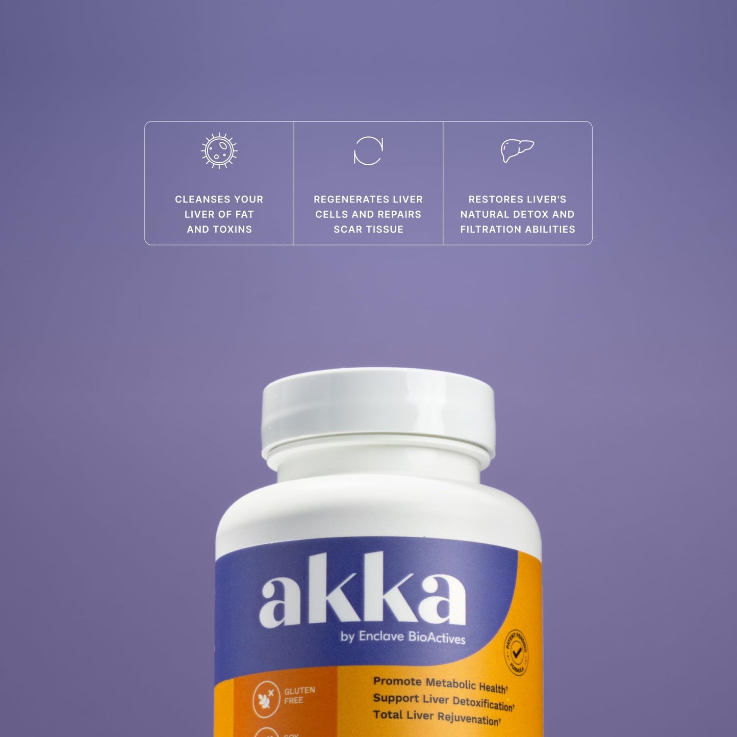AKKA - Akkermansia Probiotic Liver Cleanse Detox & Repair - Liver Health Supplement for Energy, Digestion & Metabolism with Akkermansia Muciniphila (AKKA Superbiotics), - dailyvitalstore
