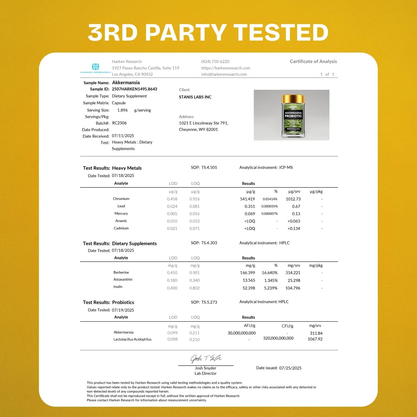 Akkermansia Muciniphila Probiotics 320 Billion CFU| Probiotic and Prebiotic | Akkermansia Probiotics for gut health | Inulin Prebiotic Fiber Capsules Astaxanthin & Berberine & Chromium | 120 capsules - dailyvitalstore