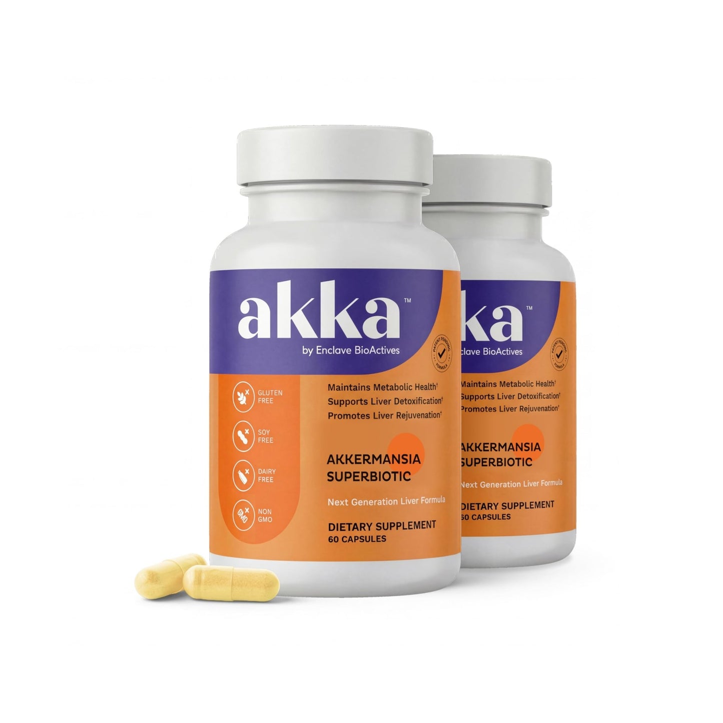 Akkermansia Probiotic Liver Cleanse Detox & Repair - Liver Health Supplement for Energy, Digestion & Metabolism with Akkermansia Muciniphila (AKKA Superbiotics), - dailyvitalstore