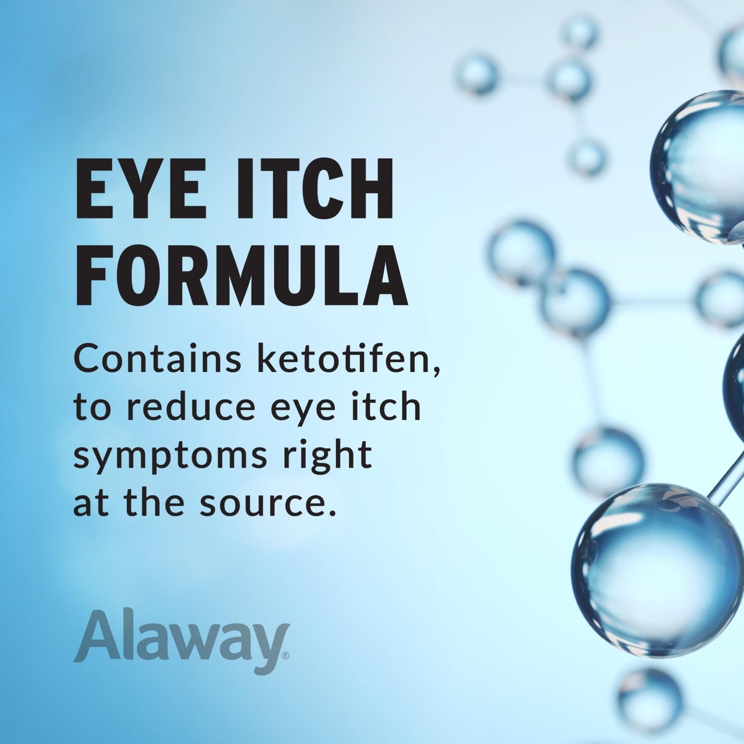 Alaway Antihistamine Eye Drops for Itchy Eyes, Fast-Acting, Up to 12-Hour Eye Itch Relief, Clinically Tested Prescription-Strength Formula, 0.34 Fl Oz - dailyvitalstore