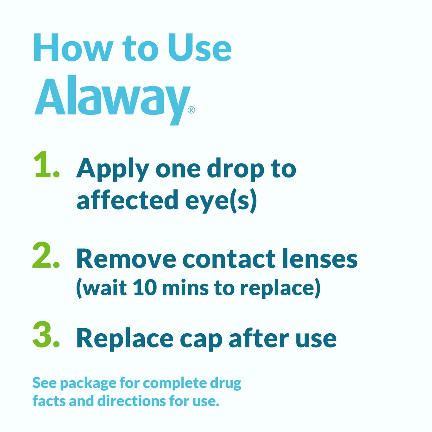 Alaway Antihistamine Eye Drops for Itchy Eyes, Fast-Acting, Up to 12-Hour Eye Itch Relief, Clinically Tested Prescription-Strength Formula, 0.34 Fl Oz - dailyvitalstore