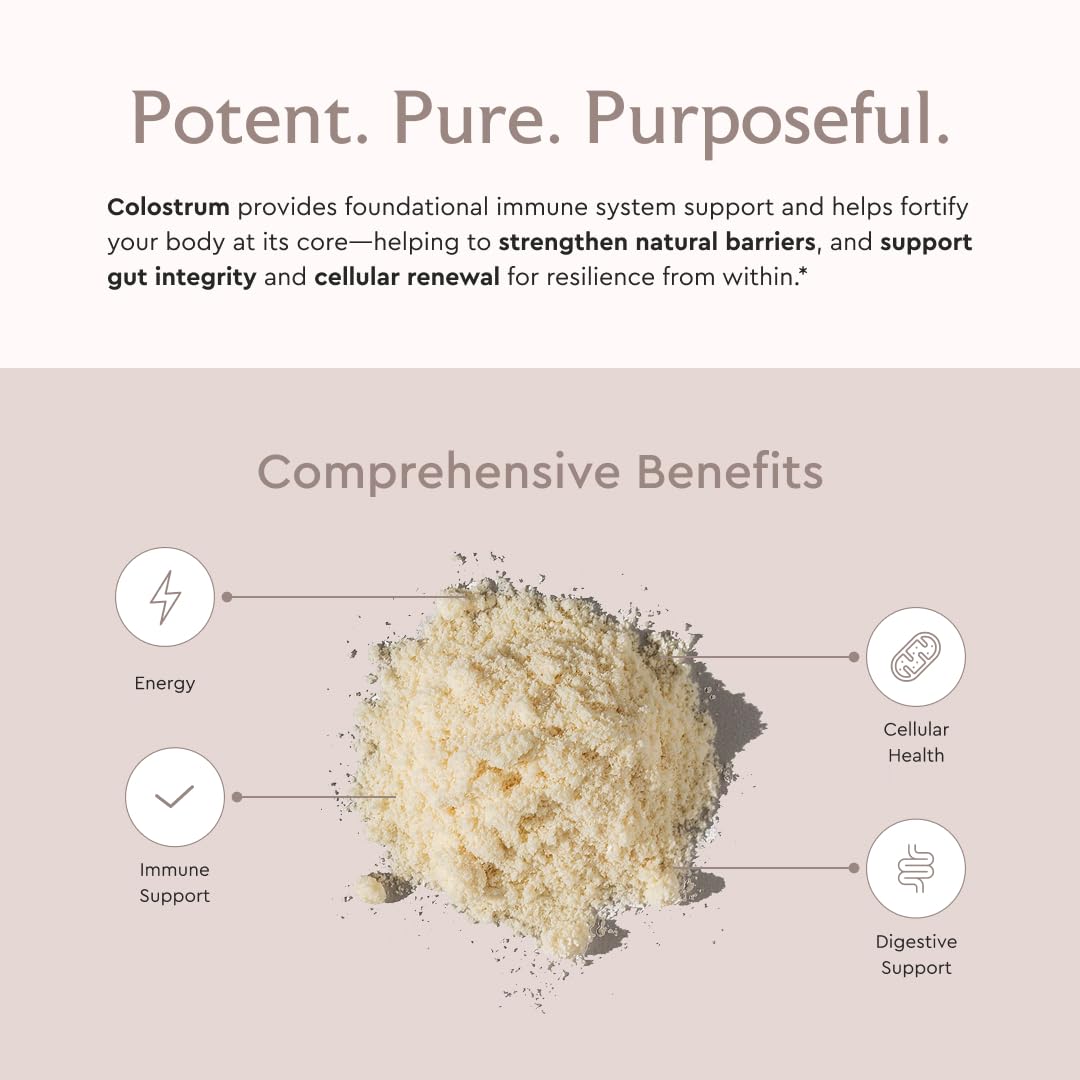 Alaya Naturals Bovine Colostrum Powder – Superfood, Bioactive Colostrum for Gut Health, Immune Support, Hormonal Balance & Muscle Recovery - dailyvitalstore