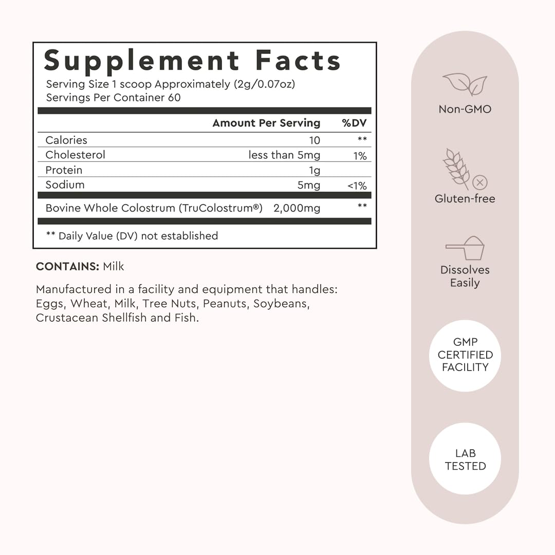 Alaya Naturals Bovine Colostrum Powder – Superfood, Bioactive Colostrum for Gut Health, Immune Support, Hormonal Balance & Muscle Recovery - dailyvitalstore