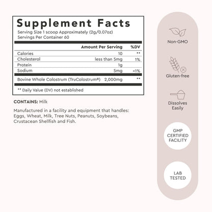 Alaya Naturals Bovine Colostrum Powder – Superfood, Bioactive Colostrum for Gut Health, Immune Support, Hormonal Balance & Muscle Recovery - dailyvitalstore