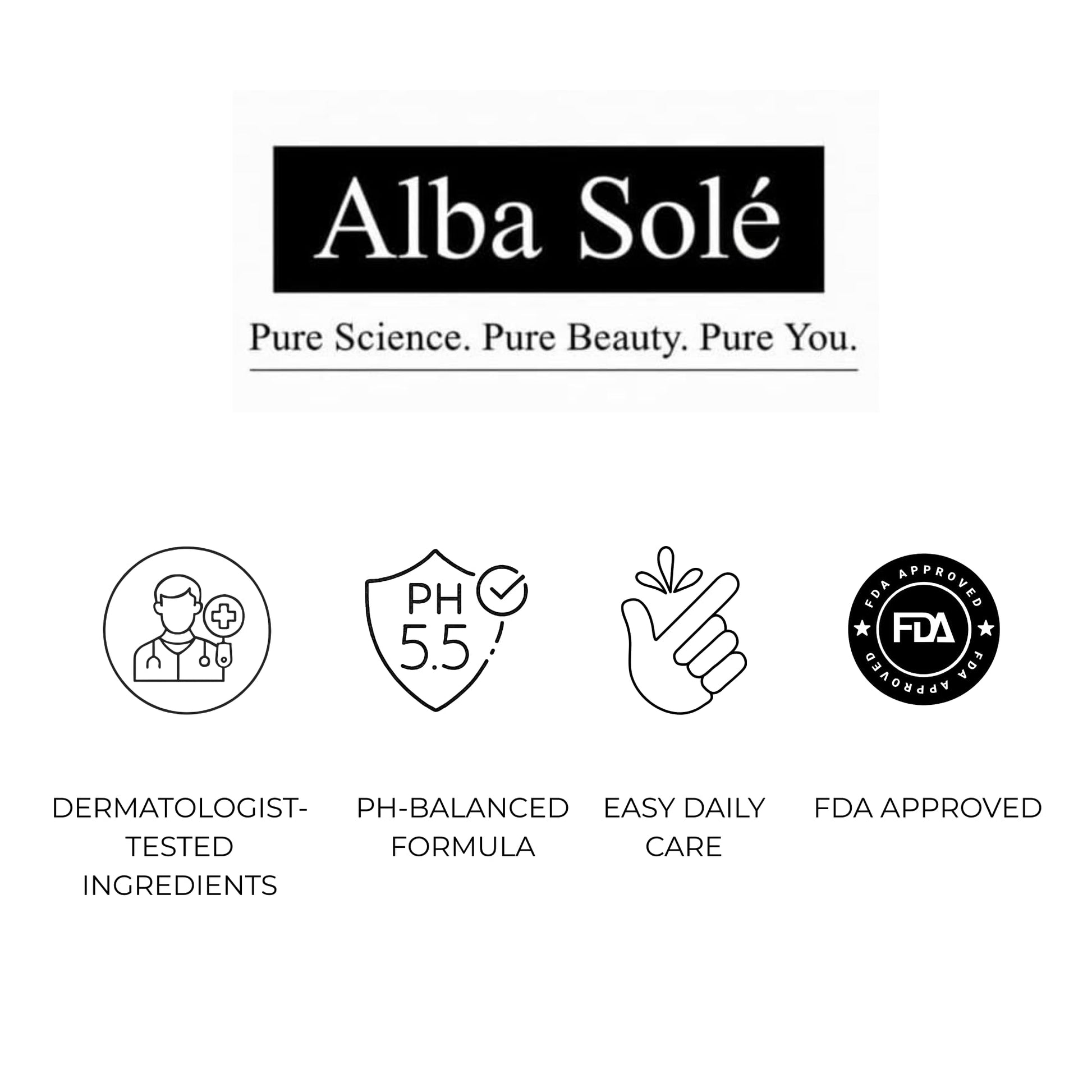Alba Solé 5% Niacinamide Face Toner with Fermented Rice Water | pH 5.5 Balancing Toner | Hydrates, Refines Pores & Brightens for Glass Skin - dailyvitalstore