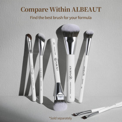 Albeaut Concealer Brush, Angled Under Eye Makeup Small Foundation Precision Face Blending Brush (193 concealer brush) - dailyvitalstore