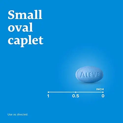 Aleve Caplets, Naproxen Sodium 220 mg (NSAID), Pain Reliever/Fever Reducer, 1 Orthopedic Surgeon Recommended, 270 Count - dailyvitalstore