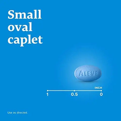 Aleve Caplets, Naproxen Sodium 220 mg (NSAID), Pain Reliever/Fever Reducer, 1 Orthopedic Surgeon Recommended, 270 Count - dailyvitalstore