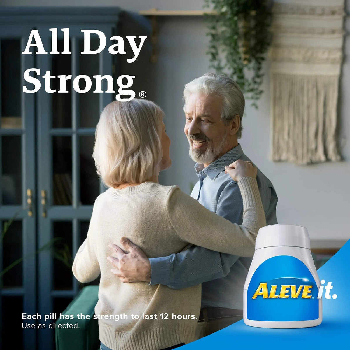 Aleve Caplets, Naproxen Sodium 220 mg (NSAID), Pain Reliever/Fever Reducer, 1 Orthopedic Surgeon Recommended, 270 Count - dailyvitalstore