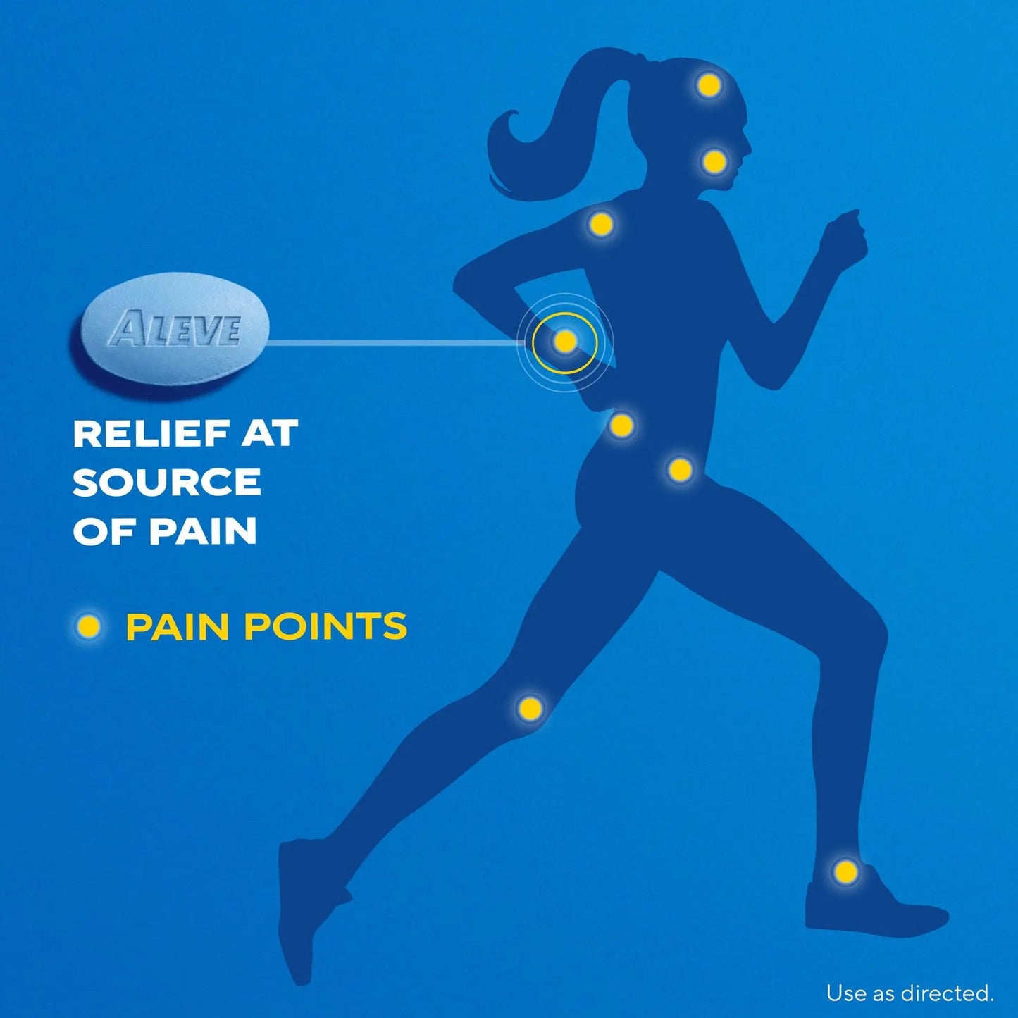 Aleve Pain Relief Naproxen Sodium Caplets ‐ 24 Count - dailyvitalstore