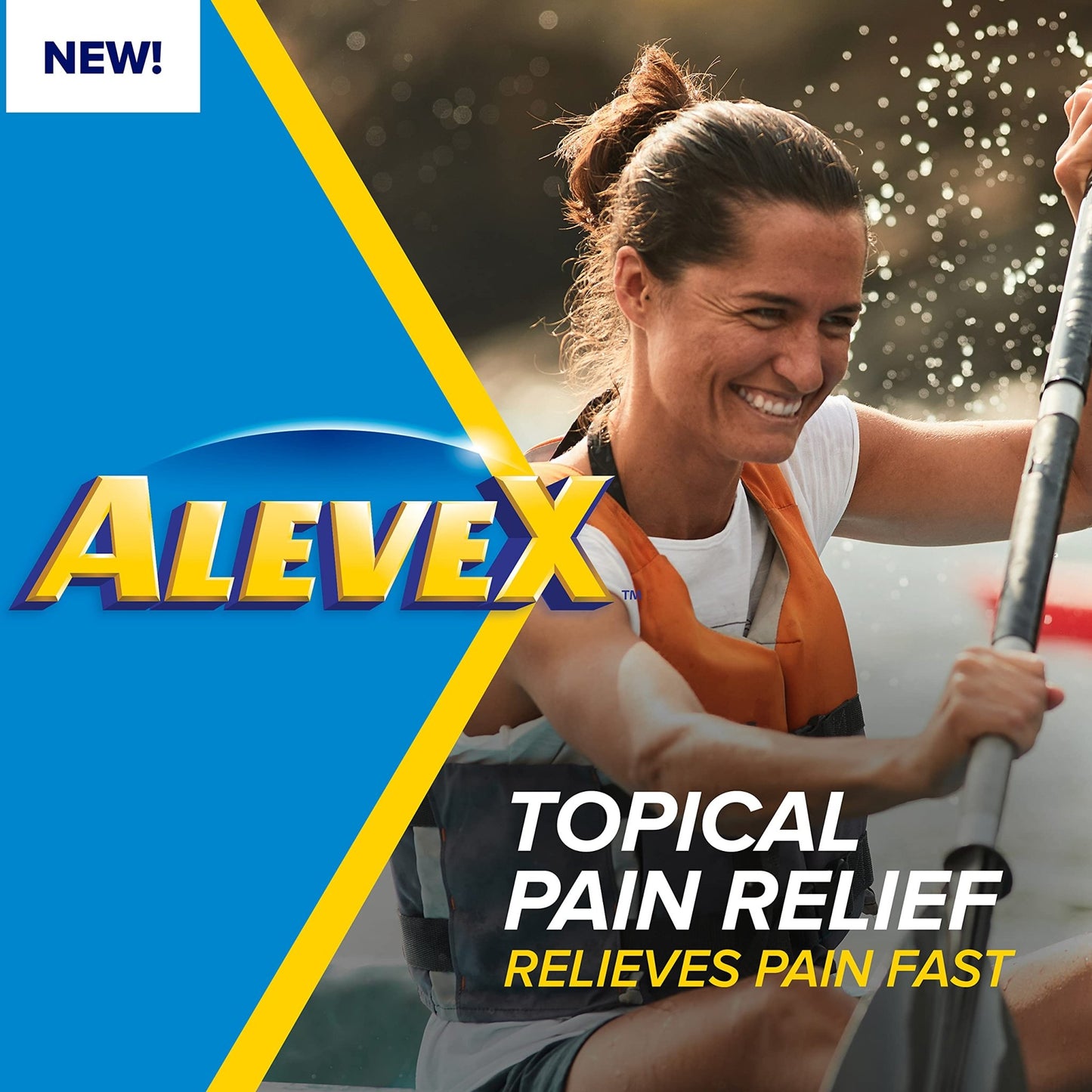 Aleve Pain Relieving Lotion with Rollerball 2.5 oz (Pack of 3) - dailyvitalstore