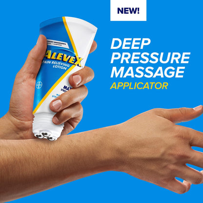 Aleve Pain Relieving Lotion with Rollerball 2.5 oz (Pack of 3) - dailyvitalstore