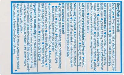 Aleve Tablets with Naproxen Sodium, 220mg (NSAID) Pain Reliever/Fever Reducer, 24 Count, Blue - dailyvitalstore