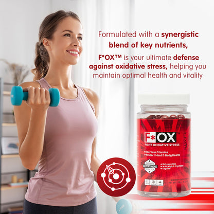 Alexsyn Antioxidant Support Formula – Concentrated Vegan & Gluten-Free Capsules – Helps Defend Against Oxidative Stress and Maintain Daily Vitality – 60 Capsules - dailyvitalstore