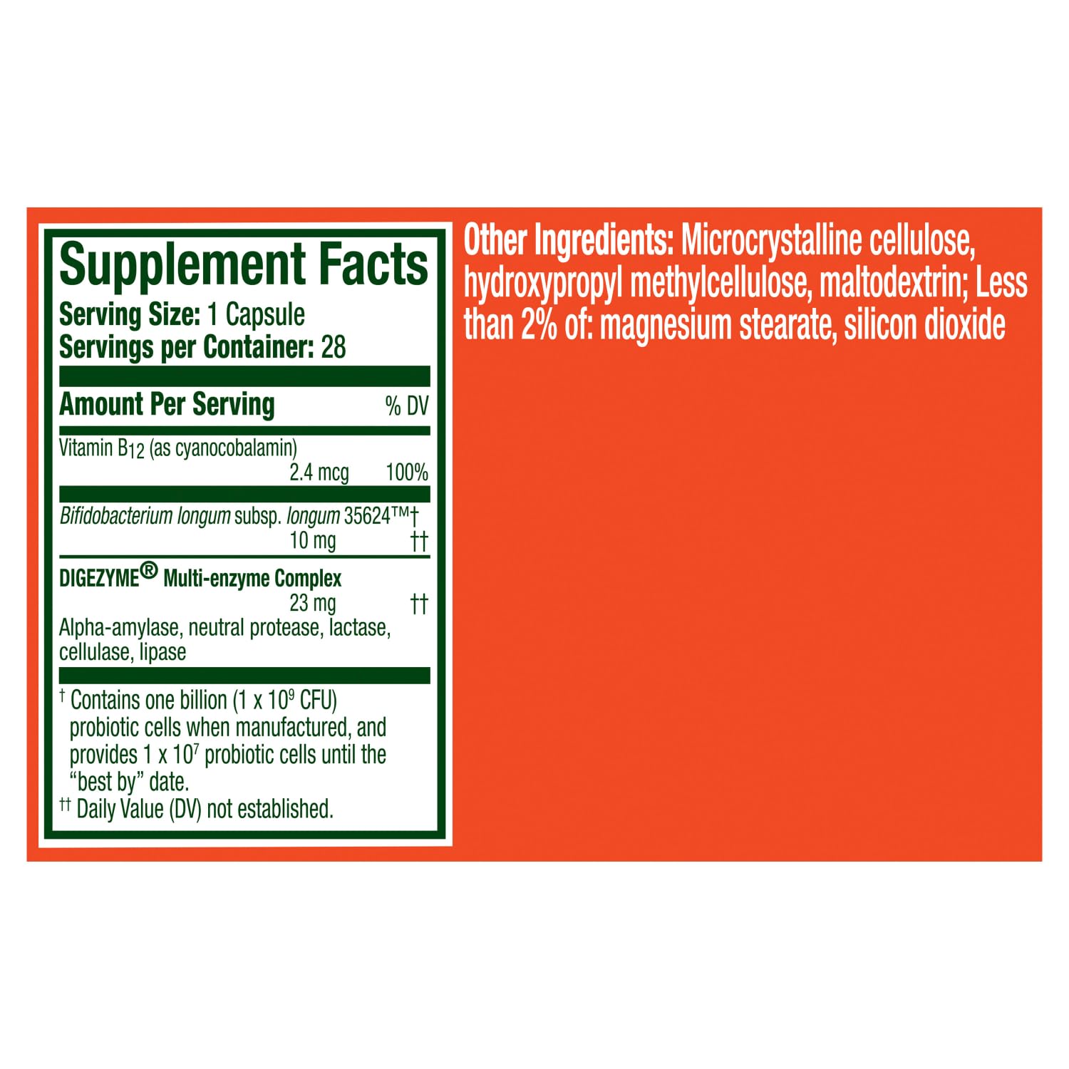 Align Probiotic Bloating Relief + Food Digestion, Probiotics for Women and Men, 1 Doctor Recommended Brand‡, Promotes Digestive Health and Helps Support - dailyvitalstore