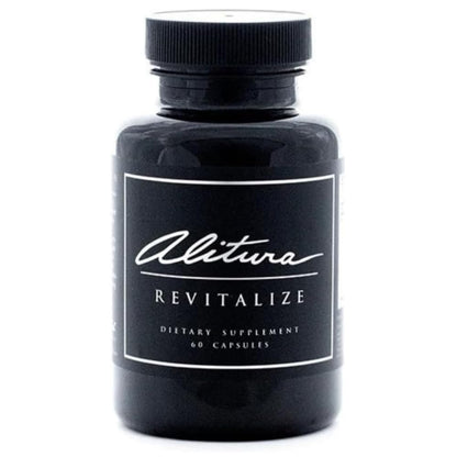 Alitura Revitalize – Organic Ashwagandha & Turmeric Supplement – Natural Energy, Mood & Recovery Support for Men & Women – Adaptogenic Herbs for Daily Wellness – 60 Capsules - dailyvitalstore
