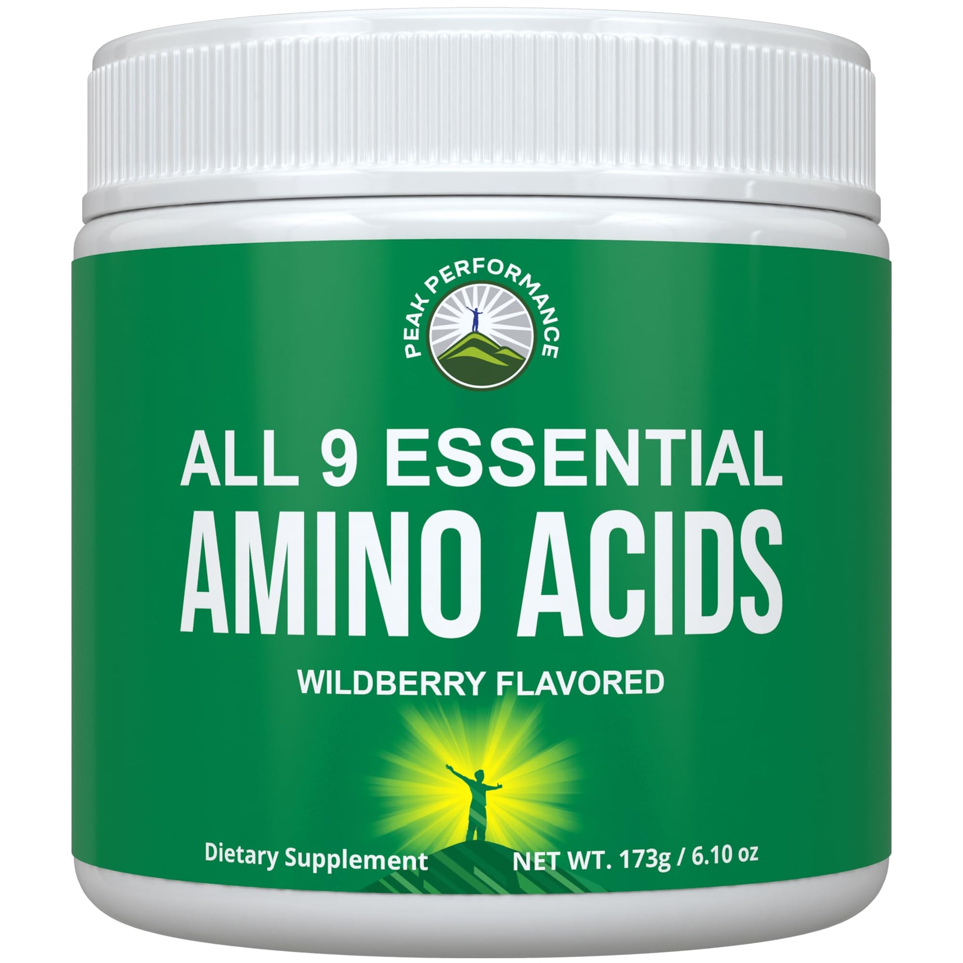 All 9 Essential Amino Acids Powder. Pre + During + Post Workout with EAAs + BCAAs for Energy, Muscle Growth, and Recovery. Non-GMO BCAA and EAA Powders for Men + Women. 3rd Party Tested. Wildberry - dailyvitalstore