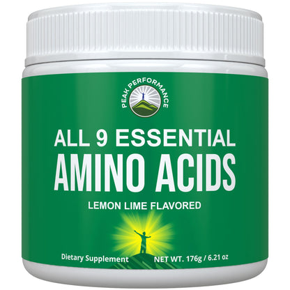 All 9 Essential Amino Acids Powder. Pre + During + Post Workout with EAAs + BCAAs for Energy, Muscle Growth, and Recovery. Non-GMO BCAA and EAA Powders for Men + Women. 3rd Party Tested. Lemon Lime - dailyvitalstore