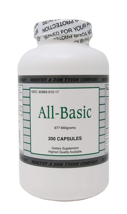 All Basic 677 mg 200 Capsules - dailyvitalstore