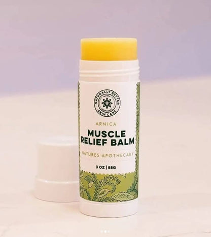 All-Natural Arnica Muscle Balm - Plant-Based Topical swelling and bruising Relief | Essential Oils & Menthol soothes and cools sore muscles, Hypoallergenic & Paraben-Free, Made in USA - dailyvitalstore