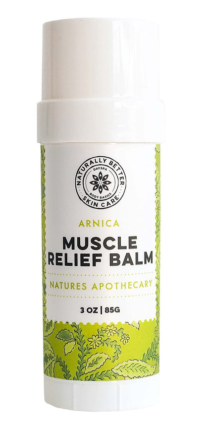 All-Natural Arnica Muscle Balm - Plant-Based Topical swelling and bruising Relief | Essential Oils & Menthol soothes and cools sore muscles, Hypoallergenic & Paraben-Free, Made in USA - dailyvitalstore