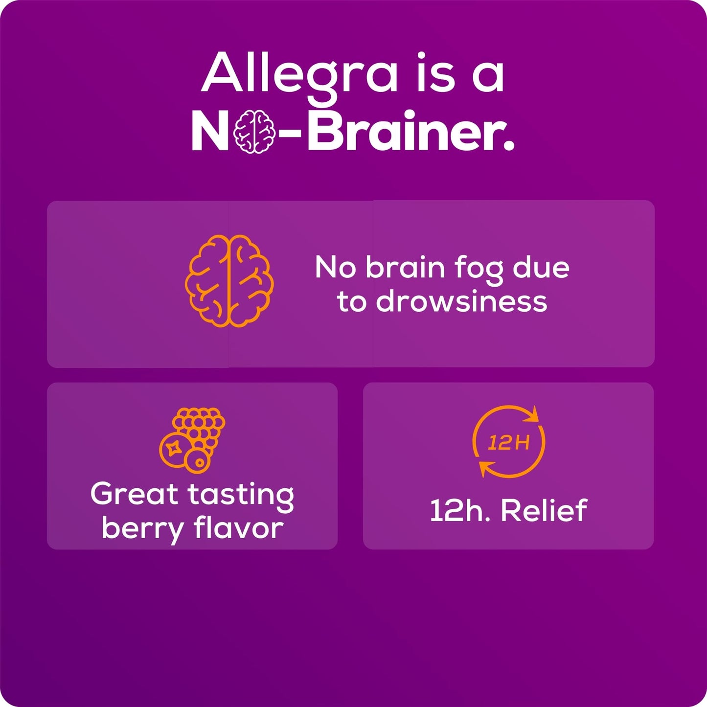 Allegra Children's 12-Hour Allergy Relief Liquid, Non-Drowsy Indoor and Outdoor Allergy Medicine, 30 mg Fexofenadine HCI Antihistamine for Kids, Berry Flavor, 8 oz - dailyvitalstore