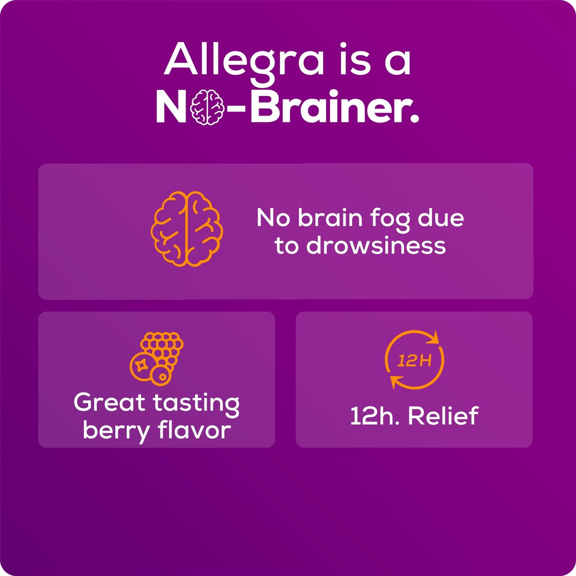 Allegra Children's 12-Hour Allergy Relief Liquid, Non-Drowsy Indoor and Outdoor Allergy Medicine, 30 mg Fexofenadine HCI Antihistamine for Kids, Berry Flavor, 8 oz - dailyvitalstore