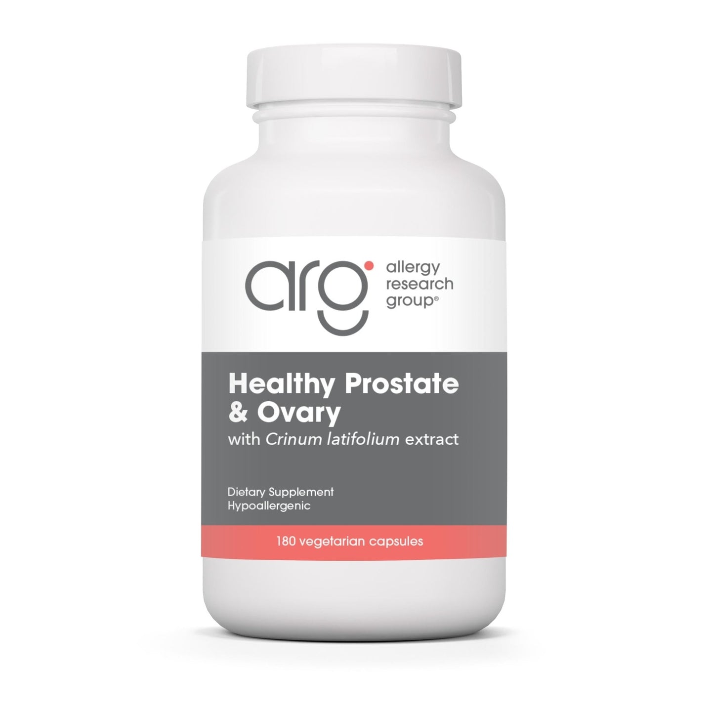 Allergy Research Group Healthy Prostate & Ovary - Traditional Chinese & Vietnamese Herbal Blend with Crinum Latifolium - Supports Reproductive Tissue & Immune Balance - 60 Servings - 180 Capsules - dailyvitalstore