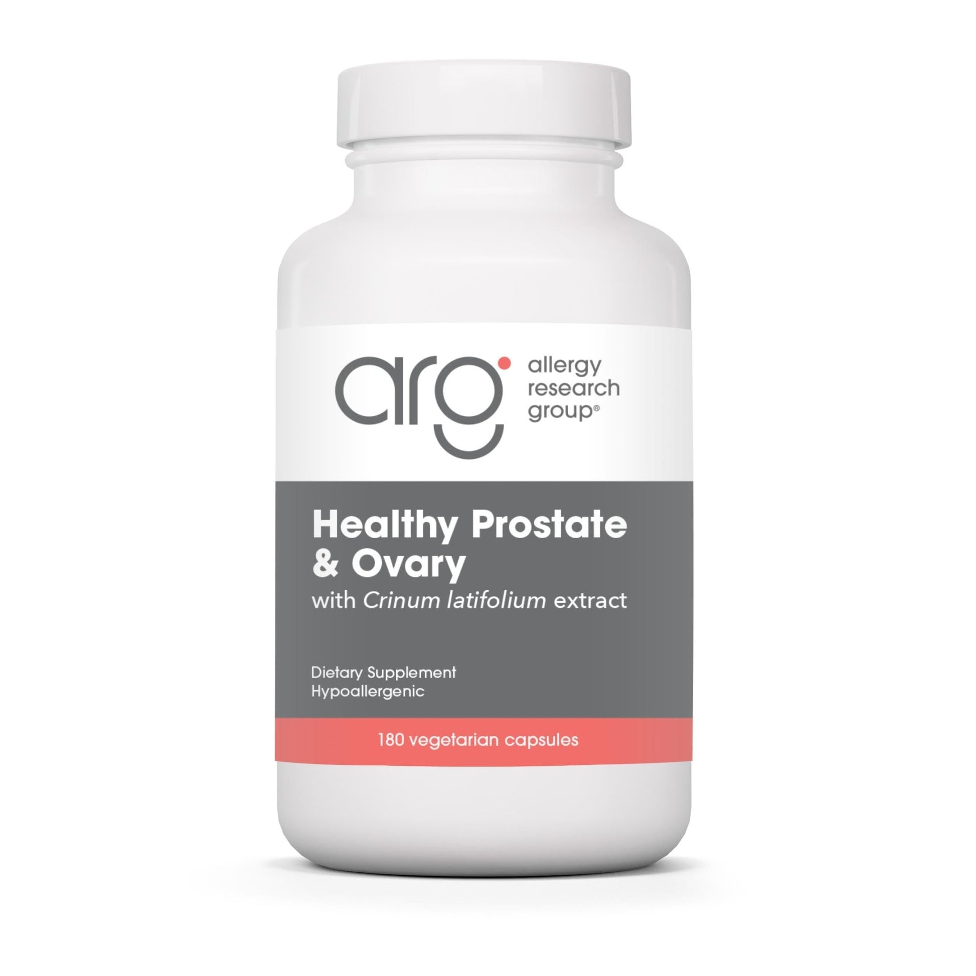 Allergy Research Group Healthy Prostate & Ovary - Traditional Chinese & Vietnamese Herbal Blend with Crinum Latifolium - Supports Reproductive Tissue & Immune Balance - 60 Servings - 180 Capsules - dailyvitalstore