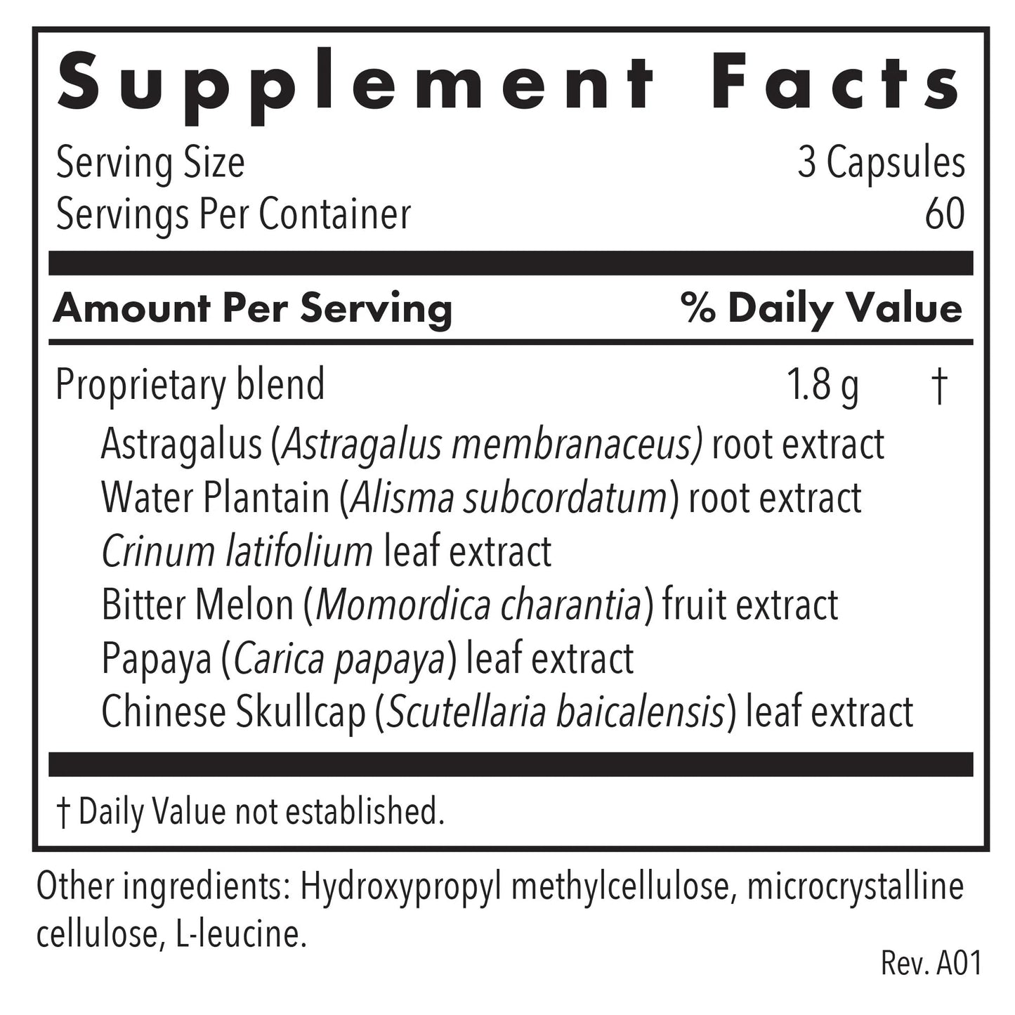 Allergy Research Group Healthy Prostate & Ovary - Traditional Chinese & Vietnamese Herbal Blend with Crinum Latifolium - Supports Reproductive Tissue & Immune Balance - 60 Servings - 180 Capsules - dailyvitalstore