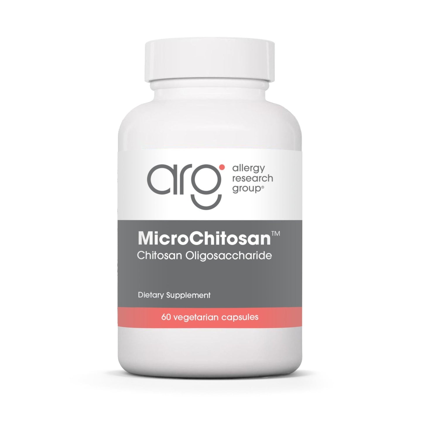 Allergy Research Group MicroChitosan Supplement - Chitosan, Chitosan Oligosaccharide, Cleansing Support Binder, Enhanced Detoxification - dailyvitalstore