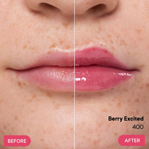 Almay Gleam Big™ Lip Serum, Hydrating and Moisturizing, Hypoallergenic Lip Gloss, Non-Sticky, 100 Positively Pink, 0.13 fl oz - dailyvitalstore