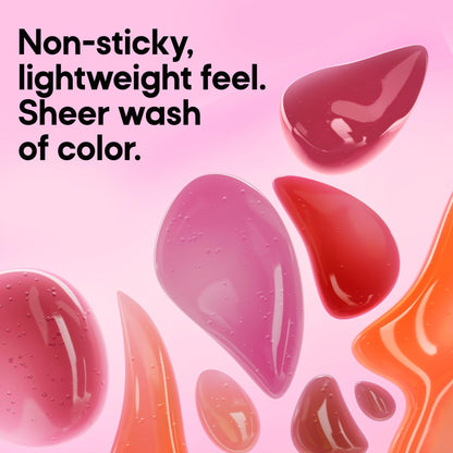 Almay Gleam Big™ Lip Serum, Hydrating and Moisturizing, Hypoallergenic Lip Gloss, Non-Sticky, 100 Positively Pink, 0.13 fl oz - dailyvitalstore