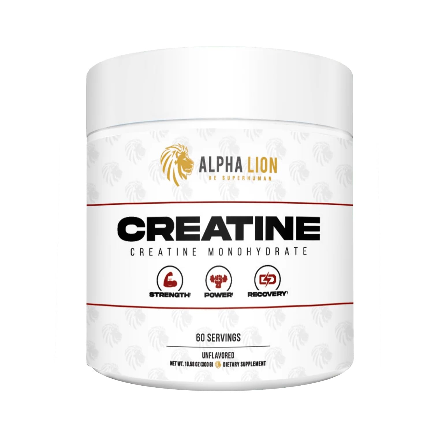 ALPHA LION Creatine Monohydrate Powder, 5000mg Per Serving (5g), Supports Muscle Strength, Power, Athletic Performance, Pure Creatina Monohydrata - dailyvitalstore