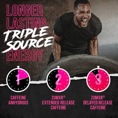 ALPHA LION Superhuman Extreme High Stim Pre Workout Powder, Beta Alanine, L-Taurine & 356mg Tri-Source Caffeine for Sustained Energy, Nitric Oxide & Citrulline for Pump (21 Servings, Slaughtermelon) - dailyvitalstore