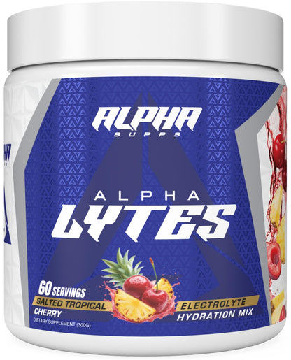 Alpha Lytes - Electrolyte Powder Daily Hydration Drink Mix - Sugar-Free, Zero Calorie Instant Formula with Trace Minerals and Antioxidants - dailyvitalstore