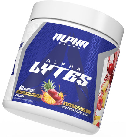 Alpha Lytes - Electrolyte Powder Daily Hydration Drink Mix - Sugar-Free, Zero Calorie Instant Formula with Trace Minerals and Antioxidants - dailyvitalstore