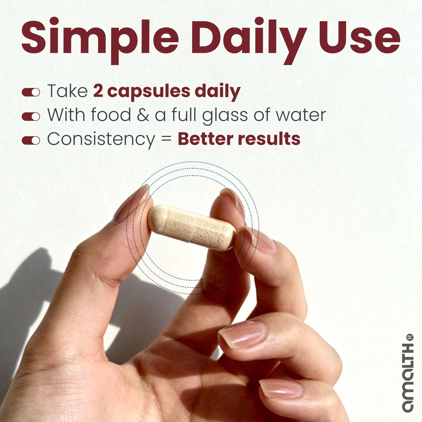 Amalth Aguaje Curves Capsule for Women 1000 mg- Extra Strength from Peru Natural Supplements- 120 Capsules Non- GMO Premium Quality Pills - dailyvitalstore
