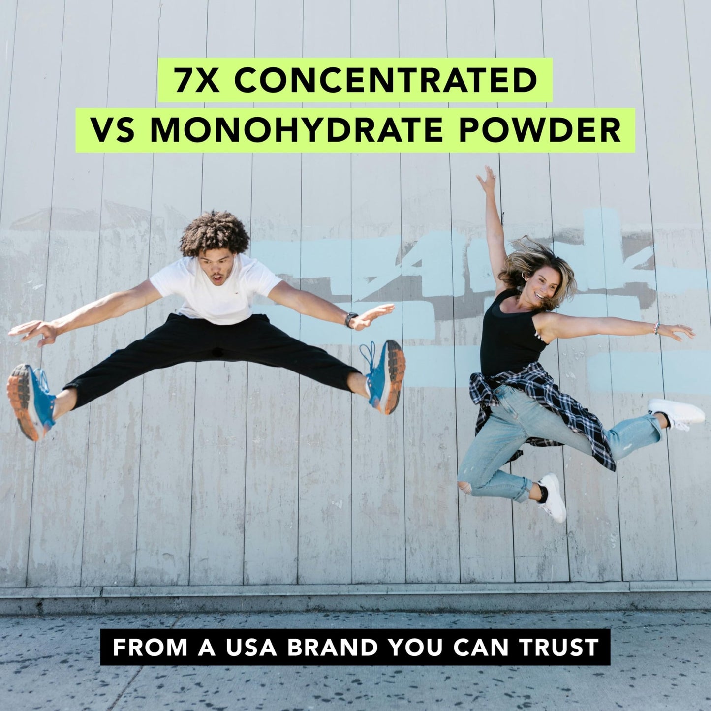 AMANDEAN Creatine HCl Pills. American Made CON-CRET. 120 Capsules. 7X Concentrated. No Bloat. Muscle, Energy, Cognitive, Recovery Support for Men & Women. Gluten Free, Non-GMO. - dailyvitalstore
