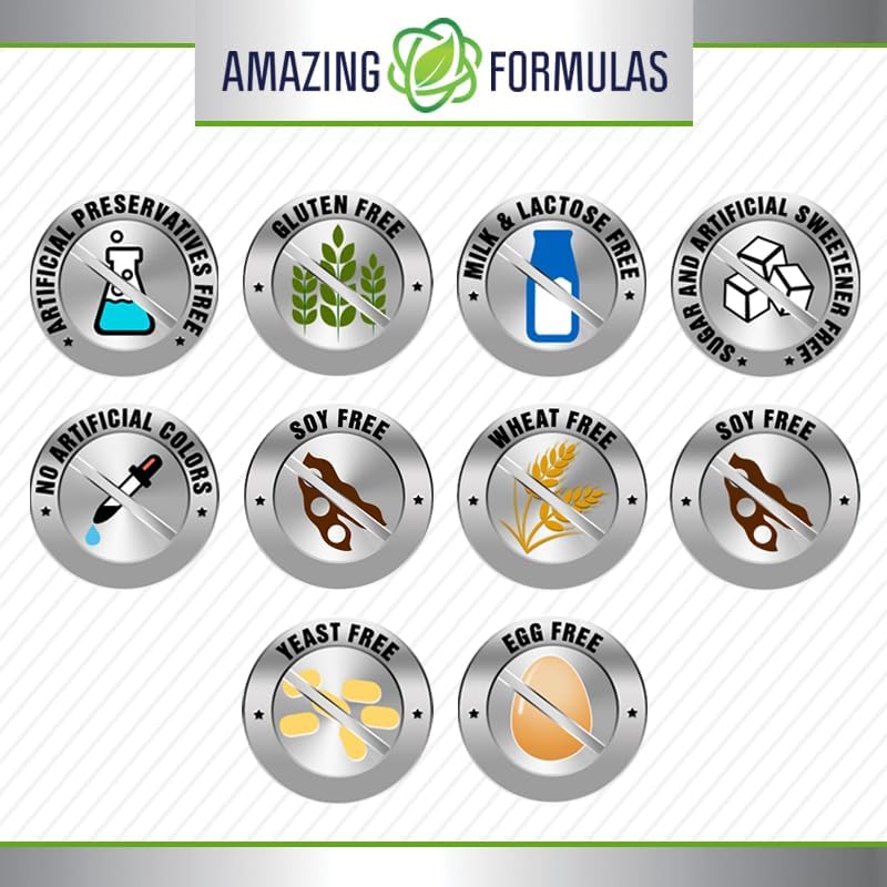 Amazing Formulas Women's One Multivitamin | Food Based | 150 Tablets, 5 Month Supply | Complete Blend of 40 Vitamins, Minerals & Probiotics Supplements | Non-GMO | Gluten-Free | Made in USA - dailyvitalstore