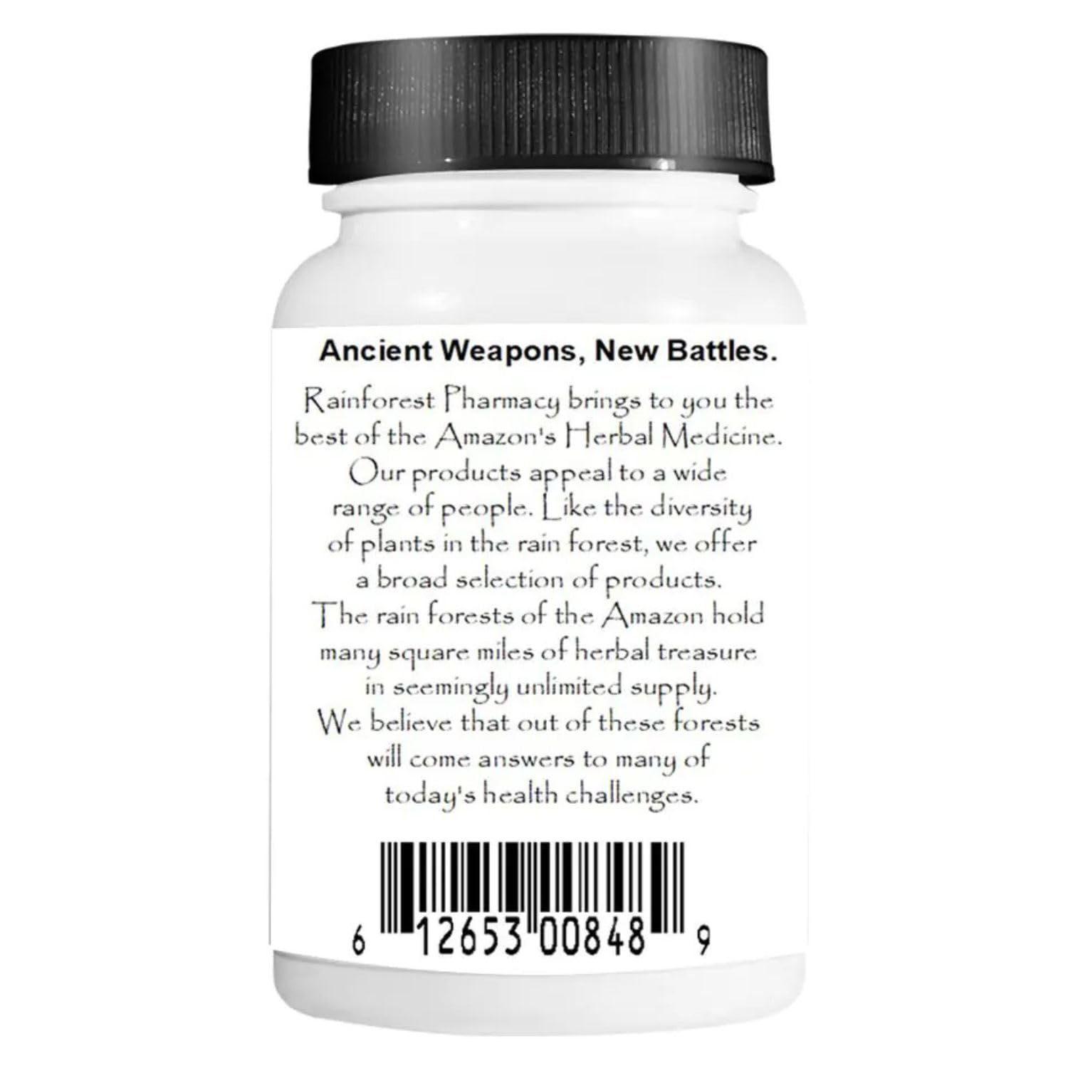 Amazon Lung Support 500mg, 120 Vegetarian Capsules | Ecologically Wildcrafted Herbal Blend for Lung Support | Non-GMO - dailyvitalstore