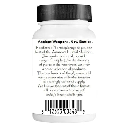 Amazon Lung Support 500mg, 120 Vegetarian Capsules | Ecologically Wildcrafted Herbal Blend for Lung Support | Non-GMO - dailyvitalstore